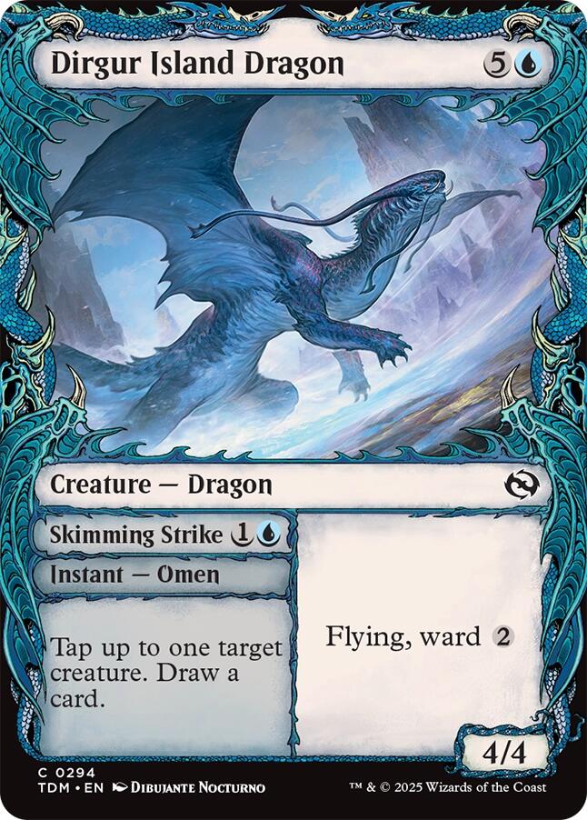 Dirgur Island Dragon (Showcase) (Tarkir: Dragonstorm - #294)