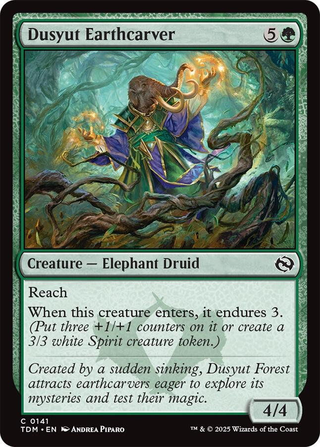 Dusyut Earthcarver (Tarkir: Dragonstorm - #141)
