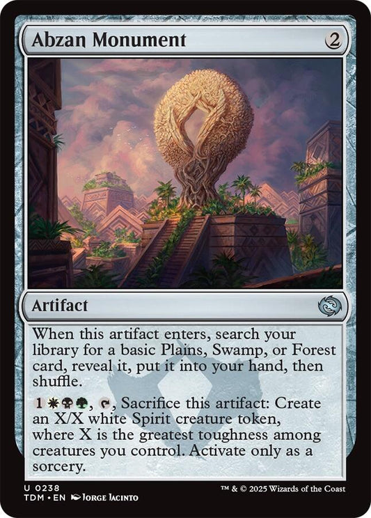 Abzan Monument (Tarkir: Dragonstorm - #238)
