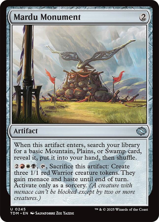 Mardu Monument (Tarkir: Dragonstorm - #245)