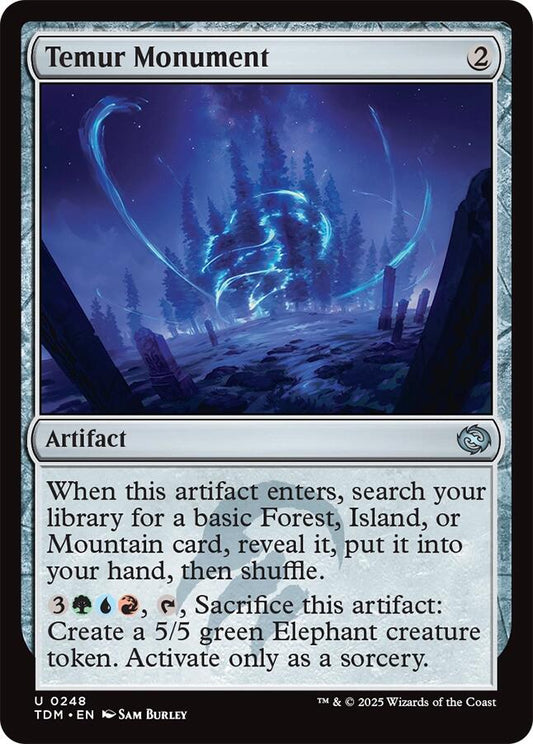Temur Monument (Tarkir: Dragonstorm - #248)