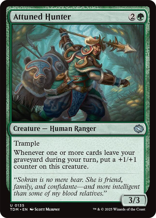 Attuned Hunter (Tarkir: Dragonstorm - #135)