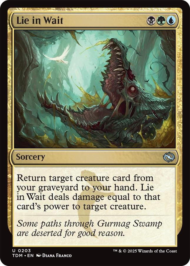 Lie in Wait (Tarkir: Dragonstorm - #203)