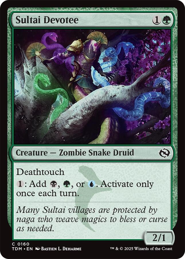Sultai Devotee (Tarkir: Dragonstorm - #160)