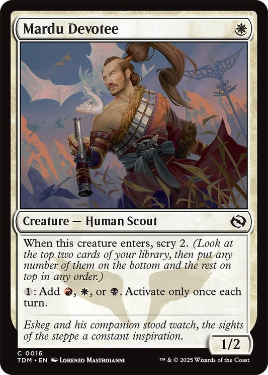 Mardu Devotee (Tarkir: Dragonstorm - #16)