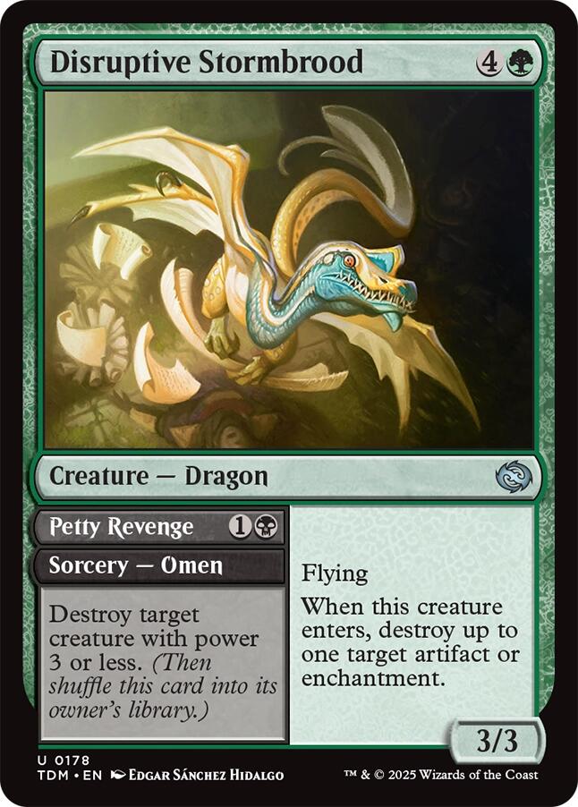 Disruptive Stormbrood (Tarkir: Dragonstorm - #178)