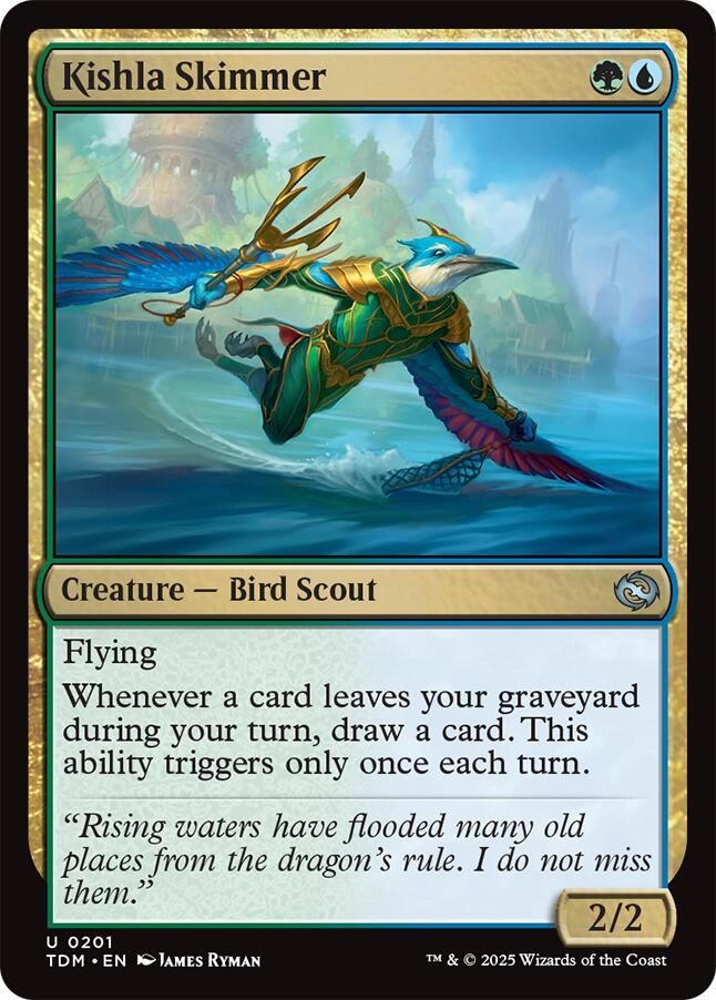 Kishla Skimmer (Tarkir: Dragonstorm - #201)