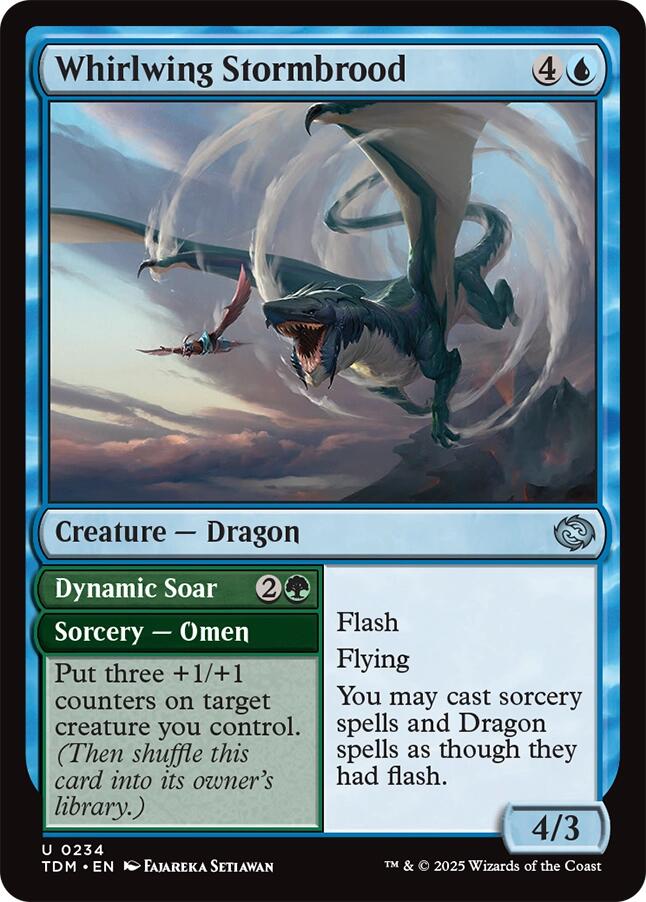 Whirlwing Stormbrood (Tarkir: Dragonstorm - #234)