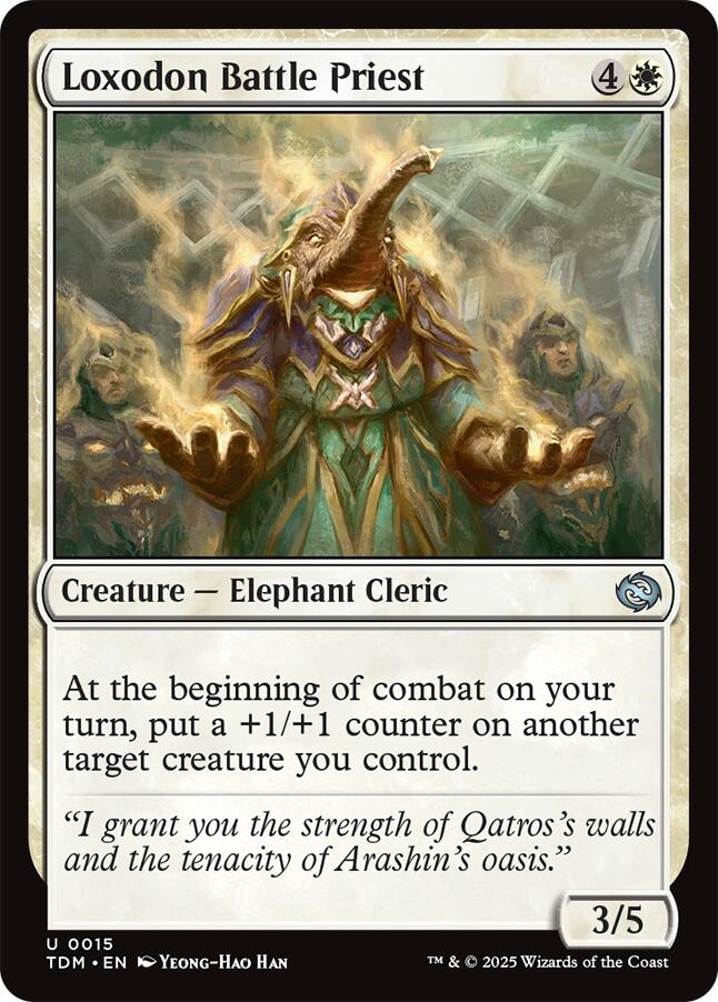 Loxodon Battle Priest (Tarkir: Dragonstorm - #15)