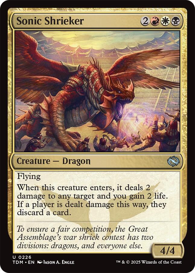 Sonic Shrieker (Tarkir: Dragonstorm - #226)