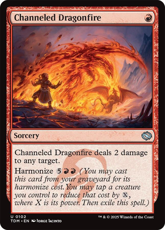 Channeled Dragonfire (Tarkir: Dragonstorm - #102)