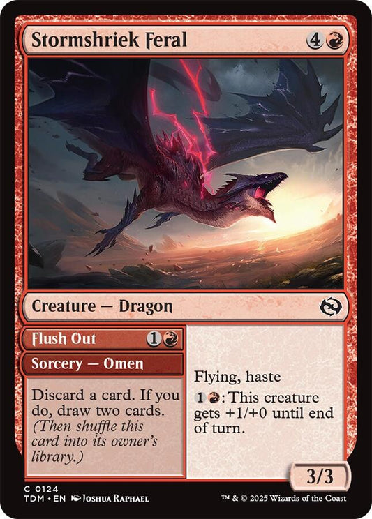 Stormshriek Feral (Tarkir: Dragonstorm - #124)
