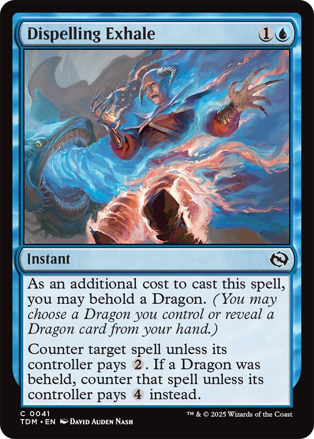 Dispelling Exhale (Tarkir: Dragonstorm - #41)