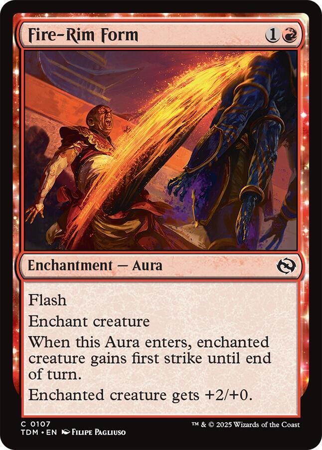 Fire-Rim Form (Tarkir: Dragonstorm - #107)
