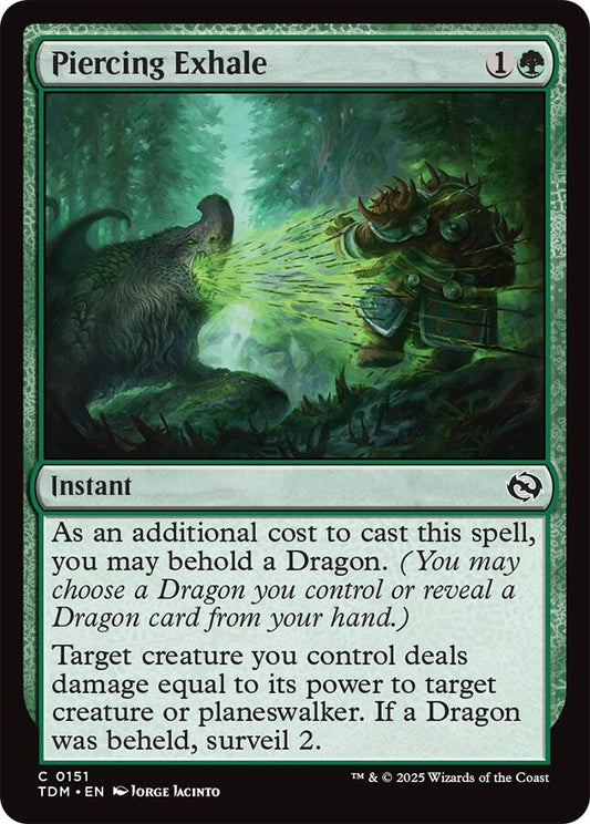 Piercing Exhale (Tarkir: Dragonstorm - #151)