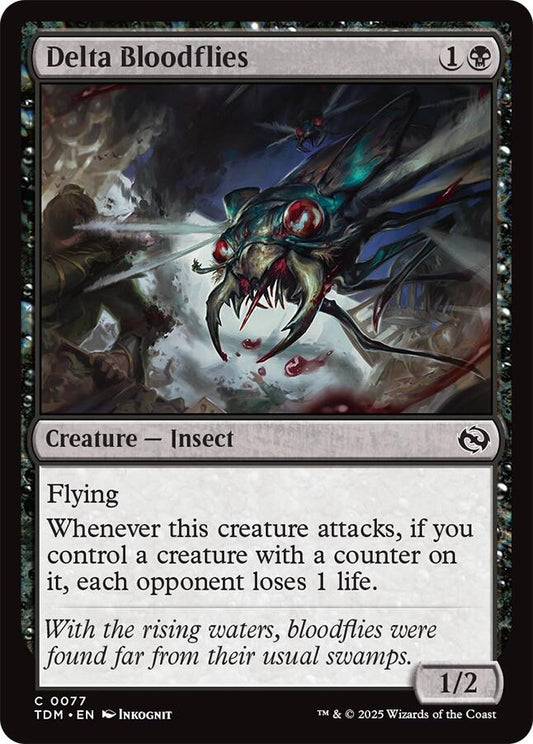 Delta Bloodflies (Tarkir: Dragonstorm - #77)