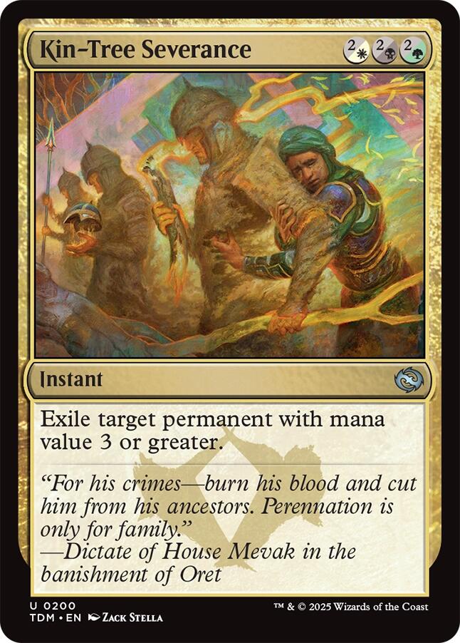 Kin-Tree Severance (Tarkir: Dragonstorm - #200)