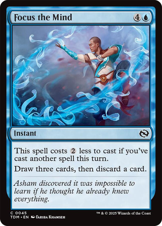 Focus the Mind (Tarkir: Dragonstorm - #45)