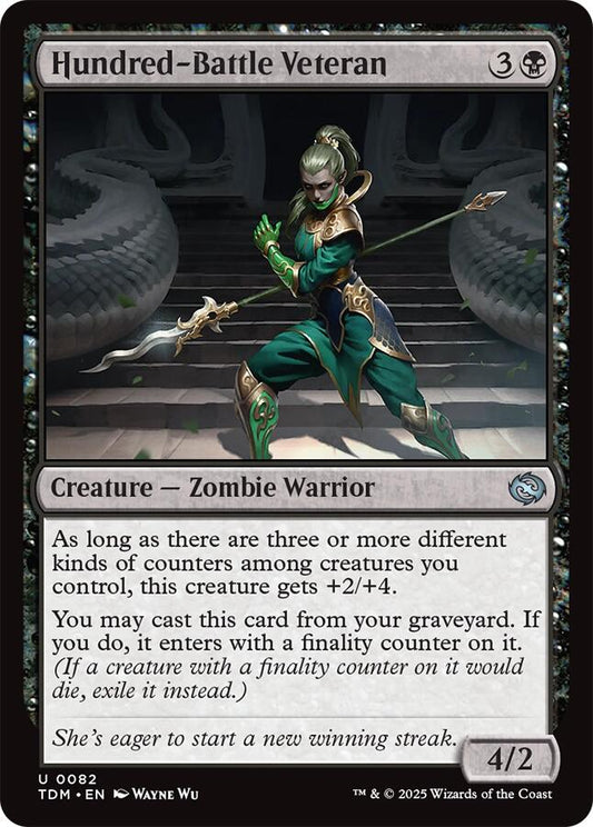 Hundred-Battle Veteran (Tarkir: Dragonstorm - #82)