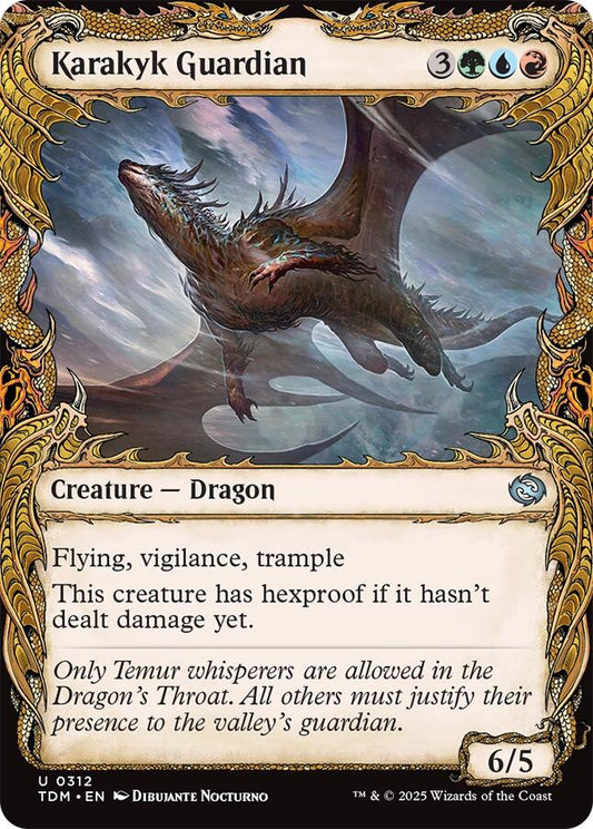 Karakyk Guardian (Showcase) (Tarkir: Dragonstorm - #312)