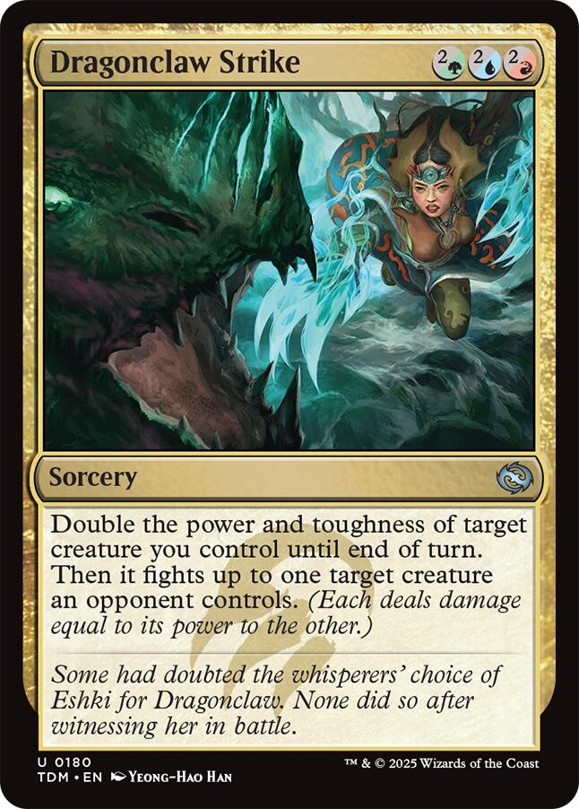Dragonclaw Strike (Tarkir: Dragonstorm - #180)