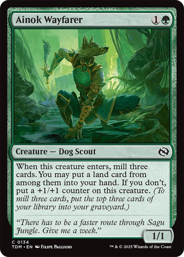 Ainok Wayfarer (Tarkir: Dragonstorm - #134)