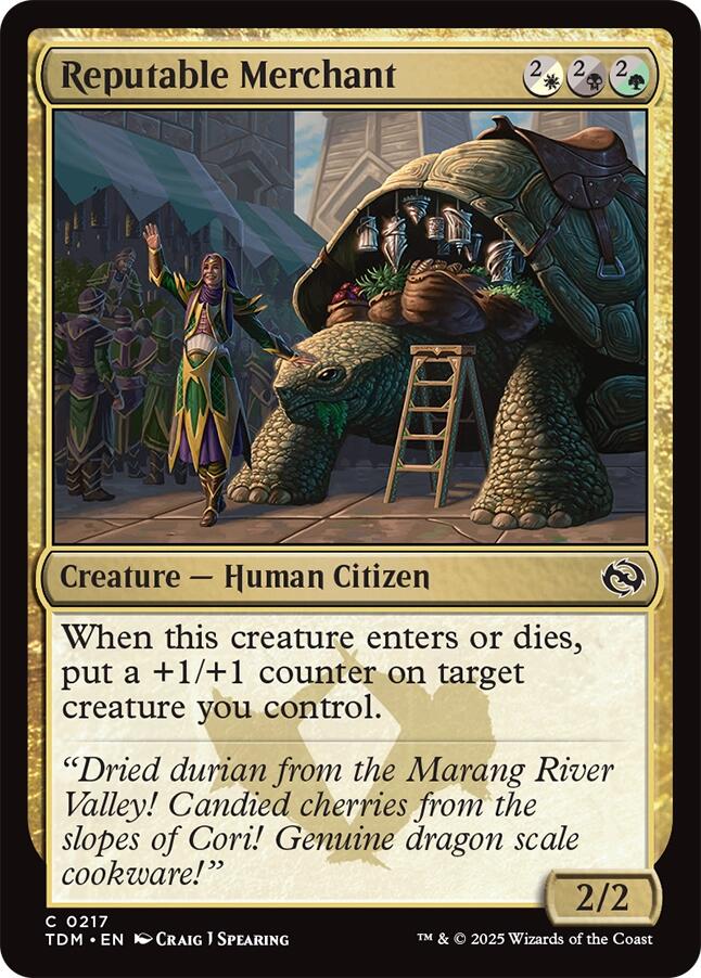Reputable Merchant (Tarkir: Dragonstorm - #217)