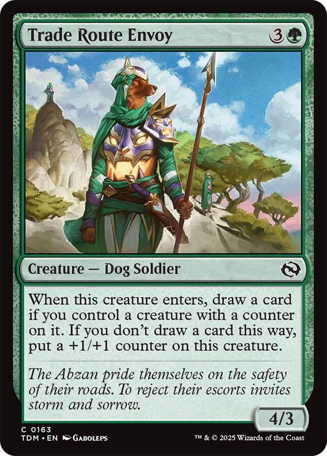 Trade Route Envoy (Tarkir: Dragonstorm - #163)