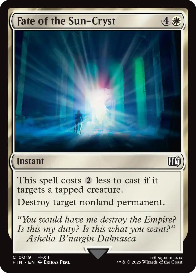 Fate of the Sun-Cryst