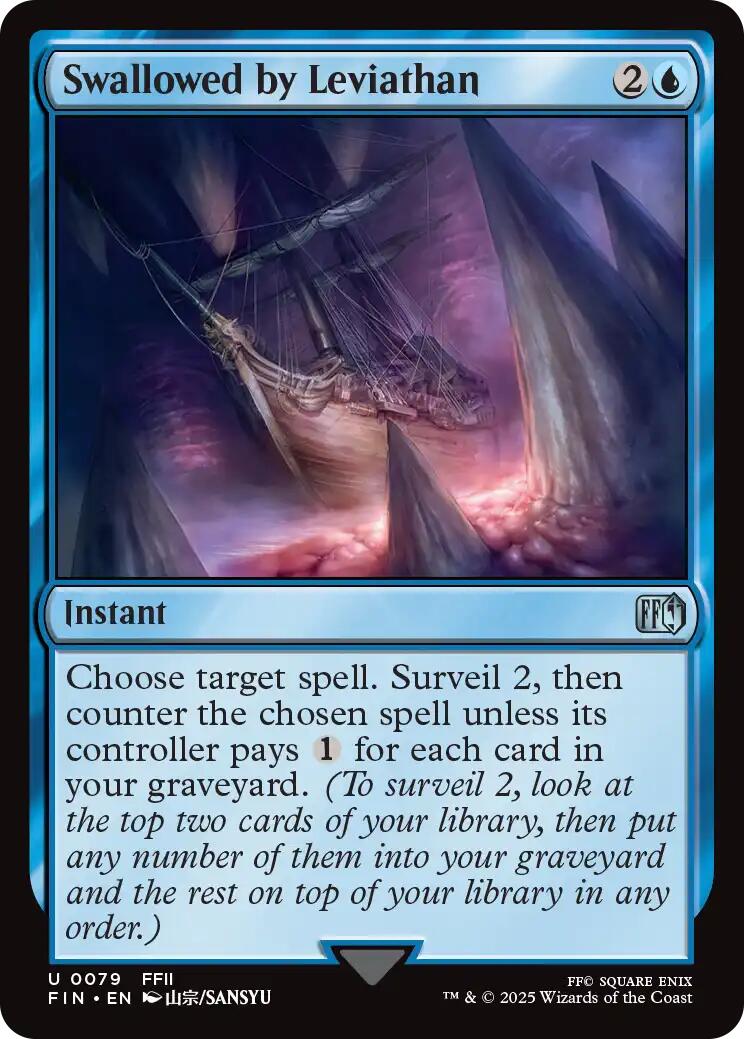 Swallowed by Leviathan