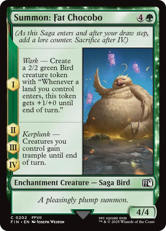 Summon: Fat Chocobo (FINAL FANTASY - #202)