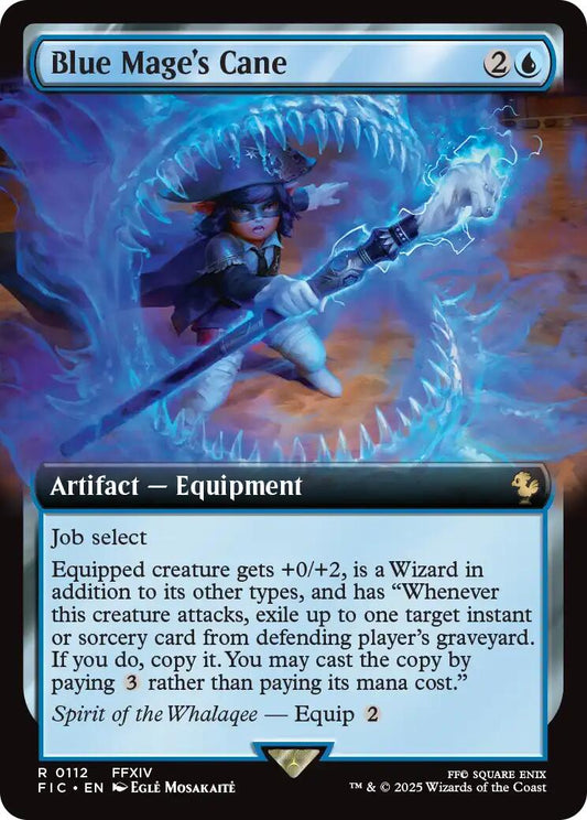 Blue Mage's Cane (Extended Art) (Commander: FINAL FANTASY - #112)