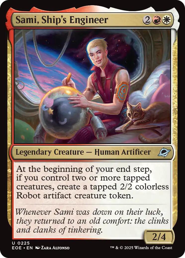 Sami, Ship's Engineer (Edge of Eternities - #225)