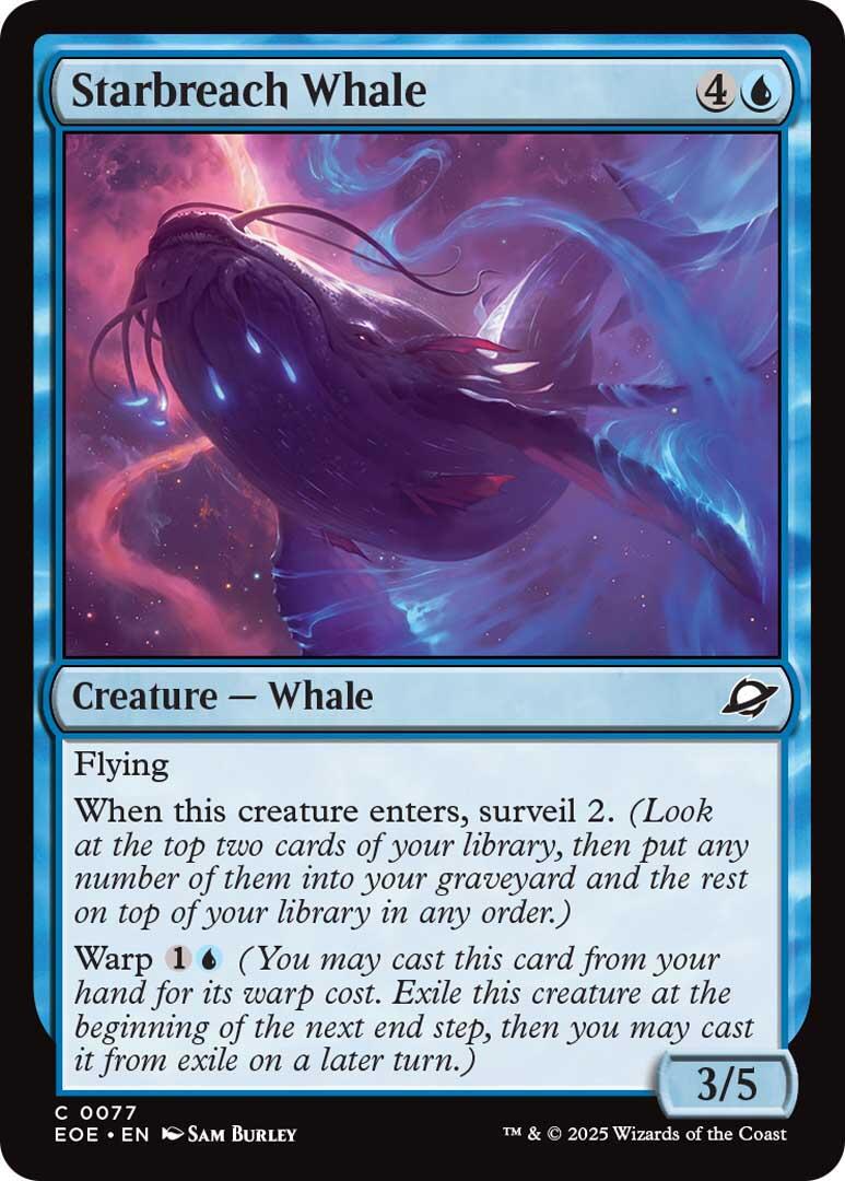 Starbreach Whale (Edge of Eternities - #77)
