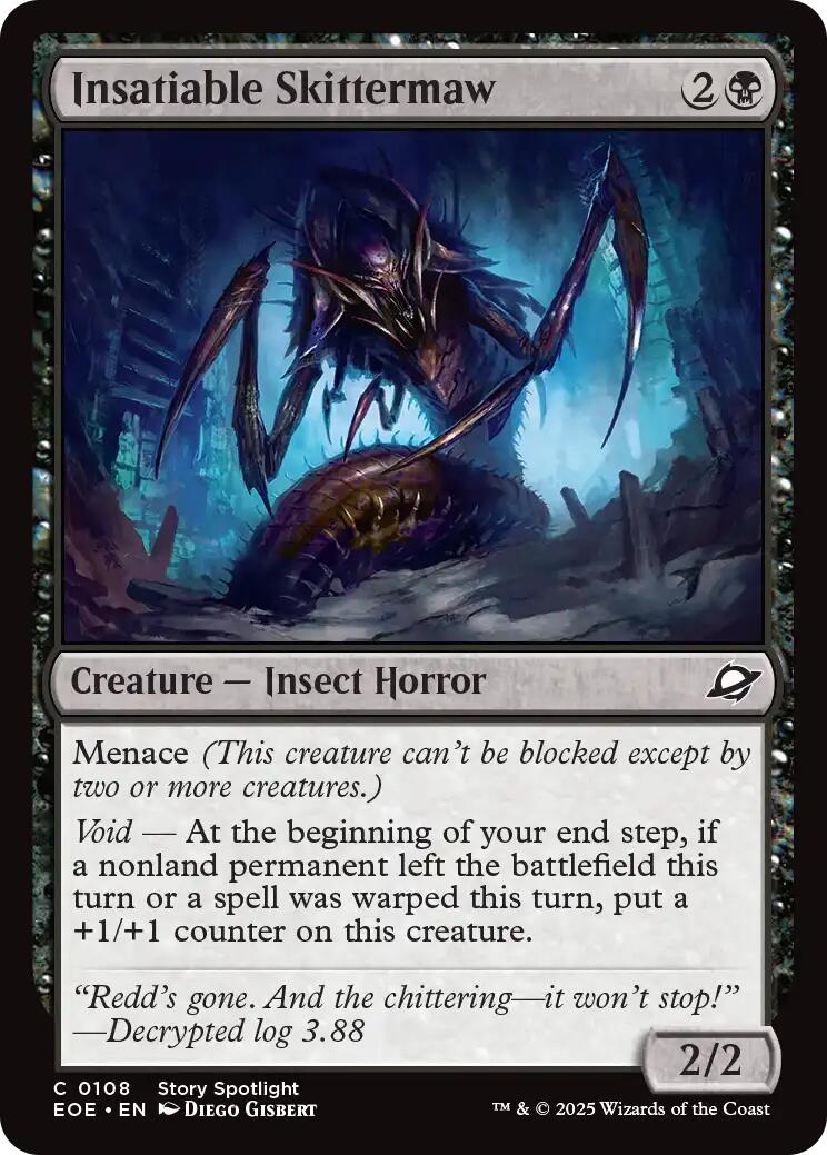 Insatiable Skittermaw (Edge of Eternities - #108)