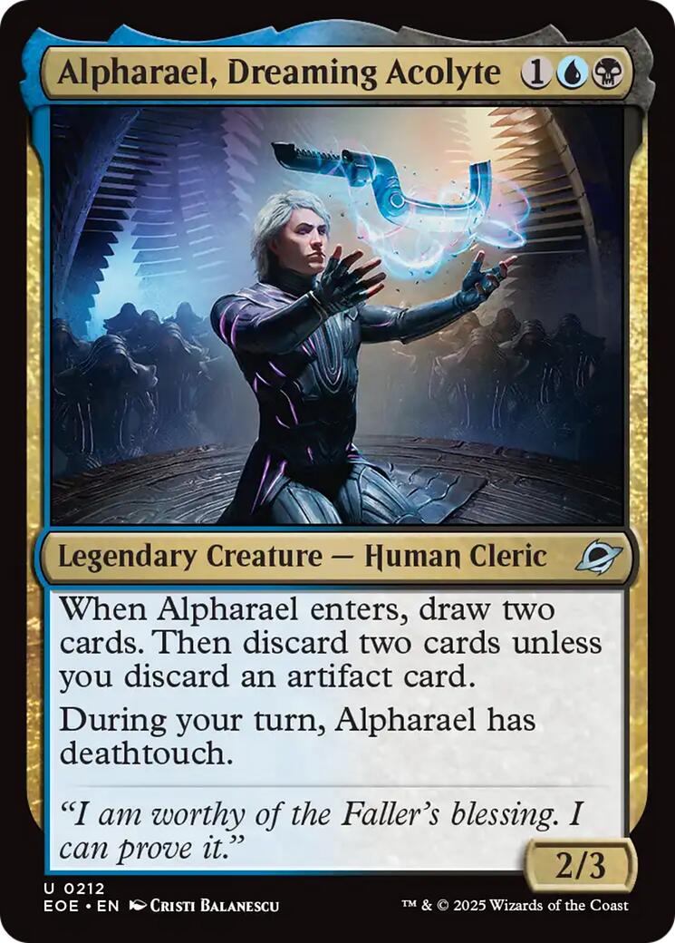 Alpharael, Dreaming Acolyte (Edge of Eternities - #212)