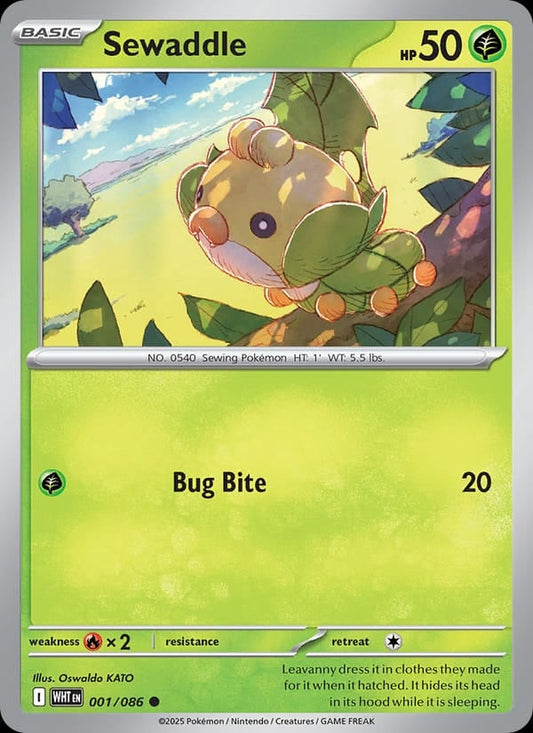 Sewaddle (Poke Ball Pattern)