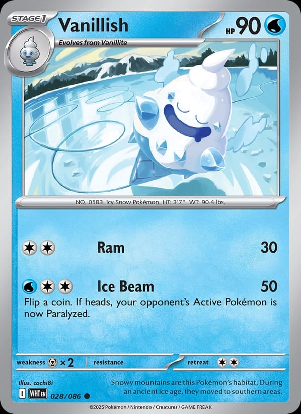 Vanillish (Poke Ball Pattern)