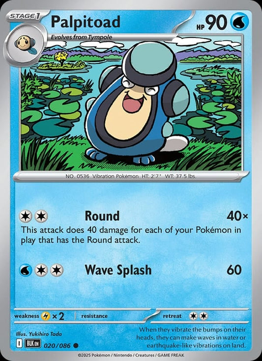 Palpitoad (Poke Ball Pattern)