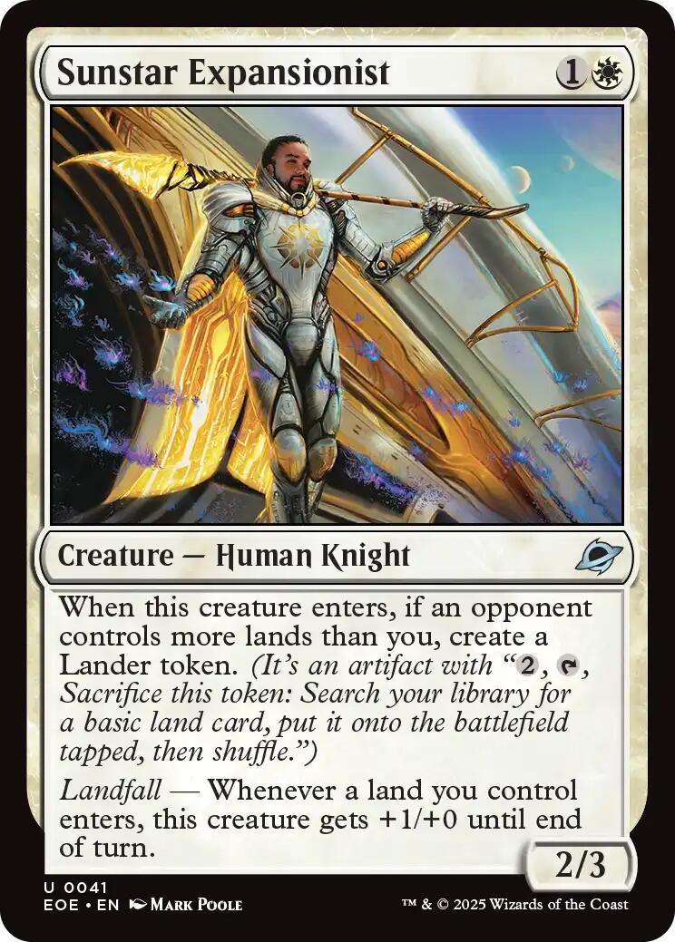 Sunstar Expansionist (Edge of Eternities - #41)