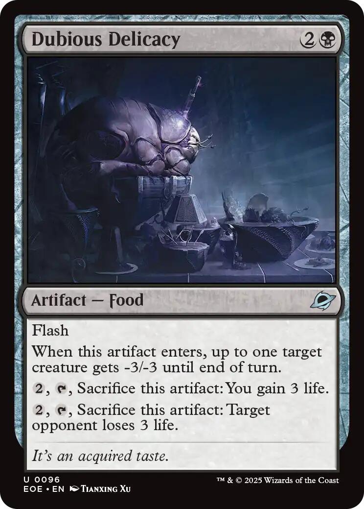 Dubious Delicacy (Edge of Eternities - #96)