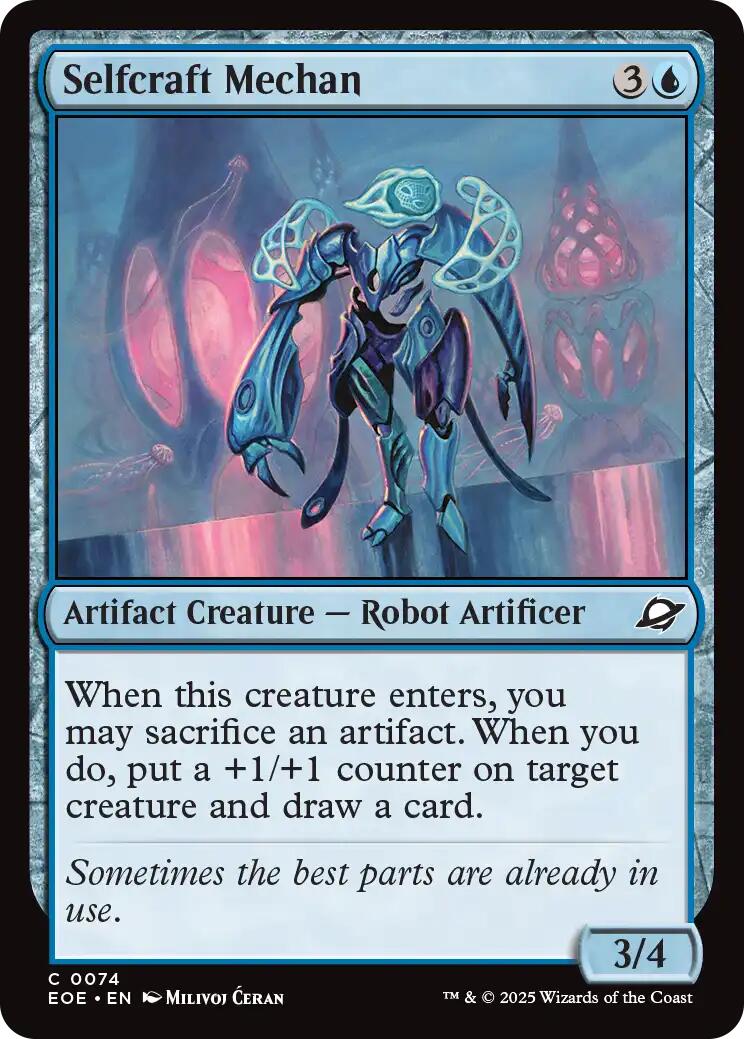 Selfcraft Mechan (Edge of Eternities - #74)