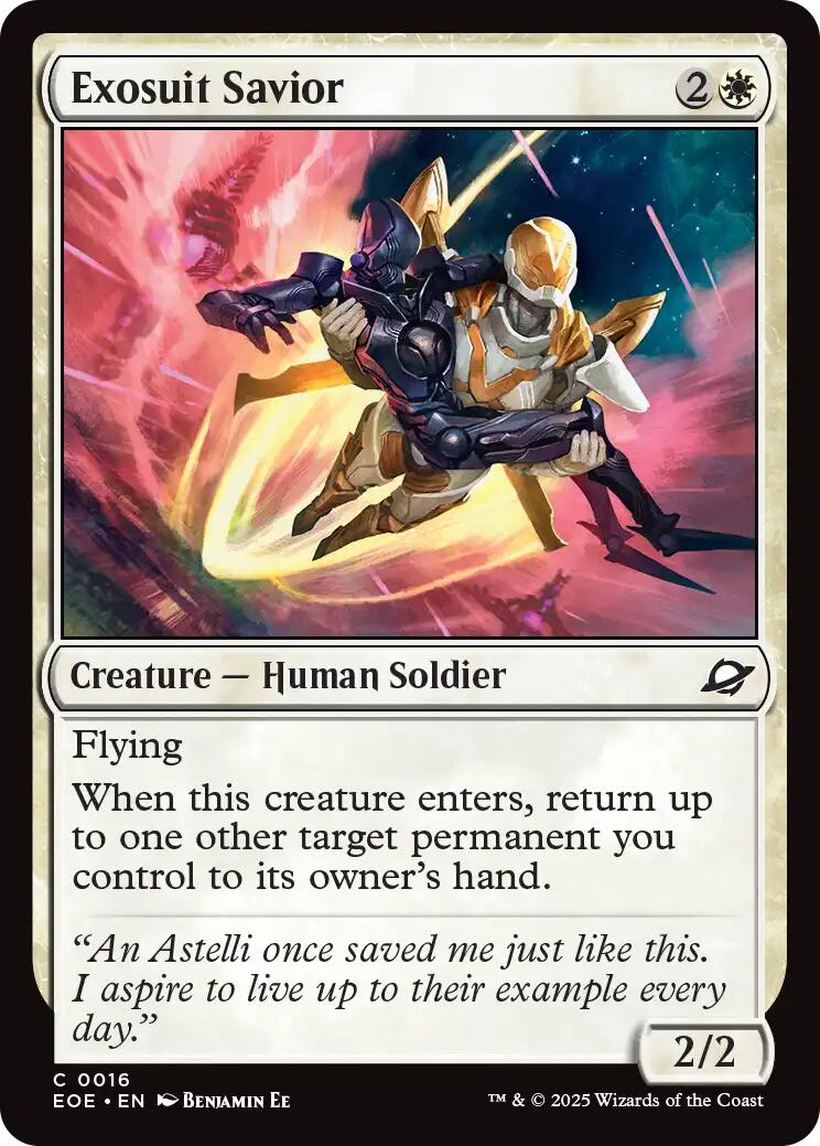 Exosuit Savior (Edge of Eternities - #16)