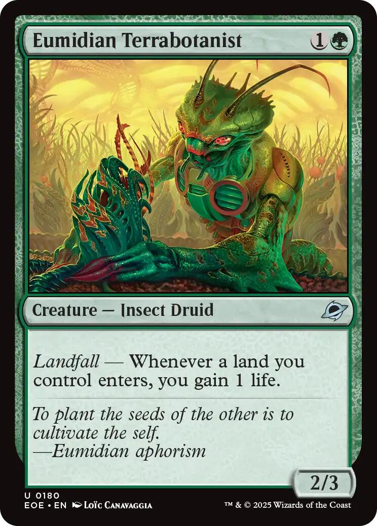 Eumidian Terrabotanist (Edge of Eternities - #180)