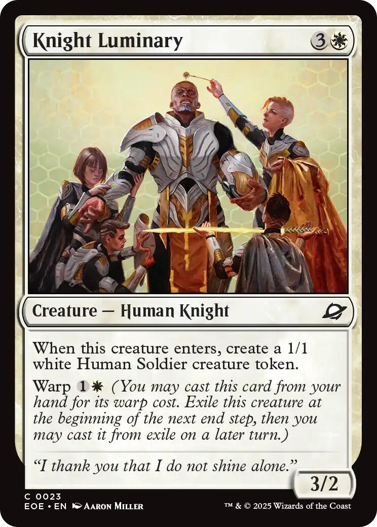Knight Luminary (Edge of Eternities - #23)
