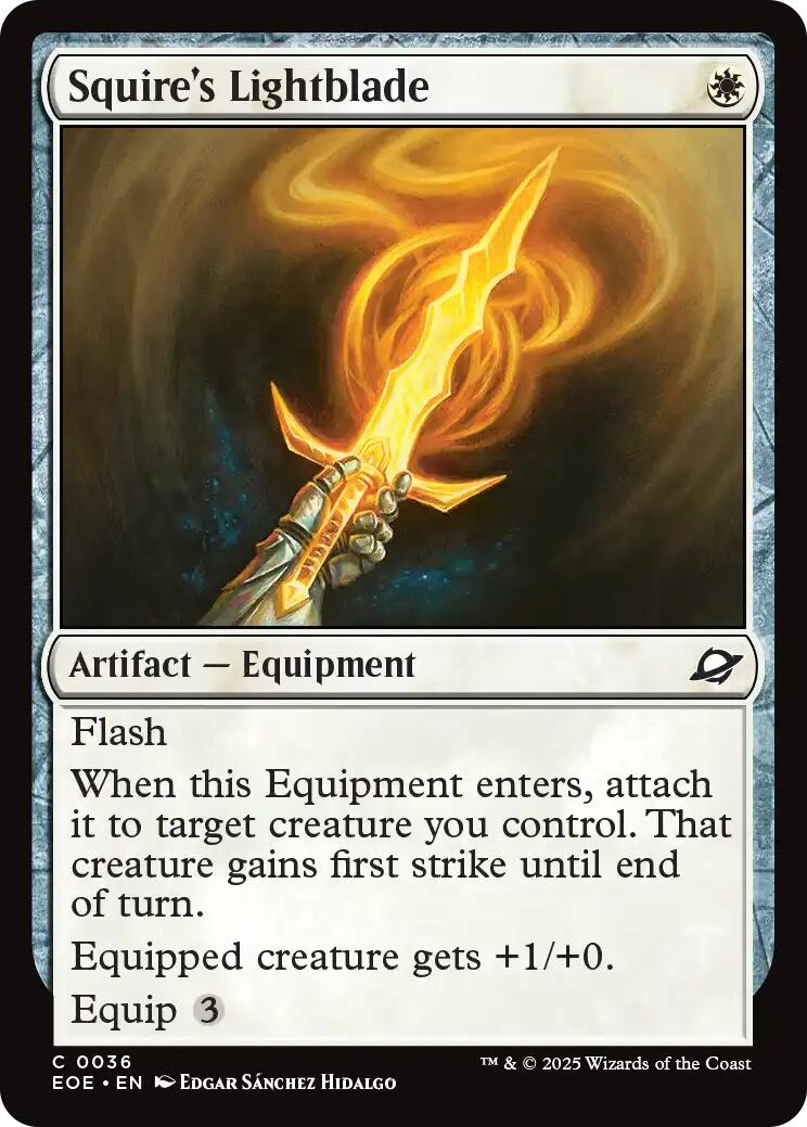 Squire's Lightblade (Edge of Eternities - #36)