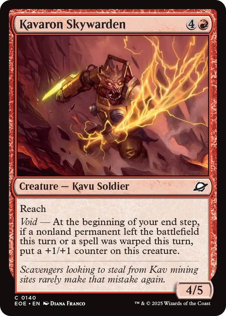 Kavaron Skywarden (Edge of Eternities - #140)