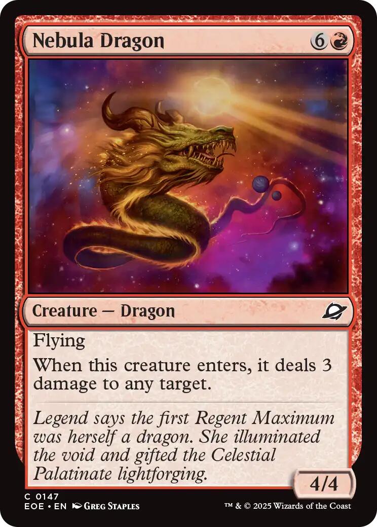 Nebula Dragon (Edge of Eternities - #147)