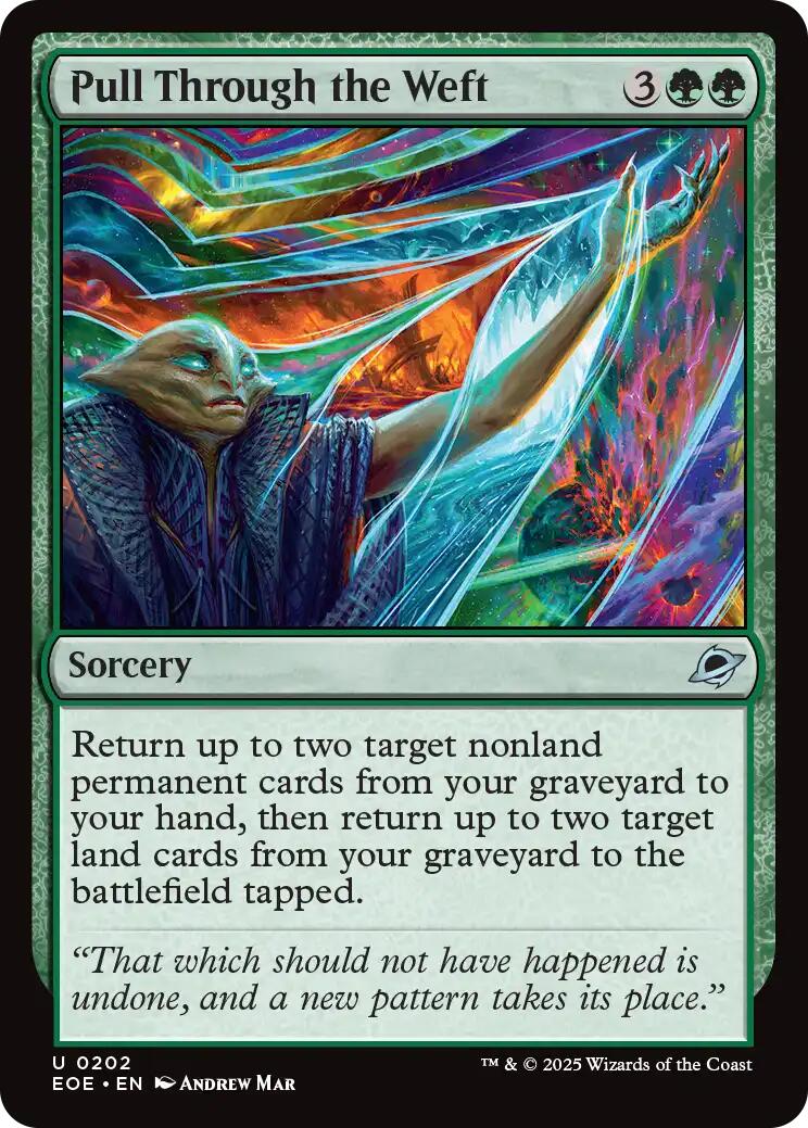 Pull Through the Weft (Edge of Eternities - #202)