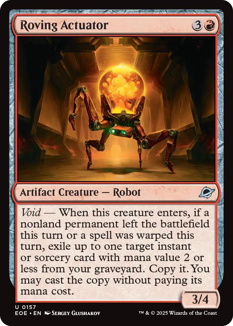 Roving Actuator (Edge of Eternities - #157)